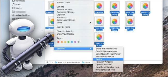 resize images for email mac